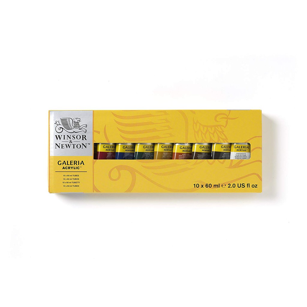 Winsor &amp; Newton Galeria Acrylic 10 x 60 ml tubes