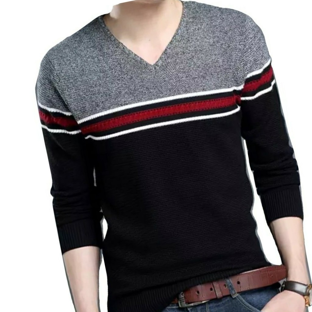 Sweater Rajut Pria V BOY 14 Get Best Quality Nyaman Dipakai