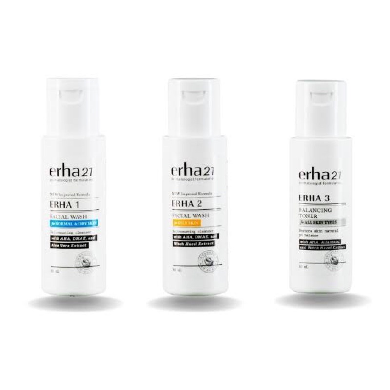 ERHA21/facialwash/balancingtoner