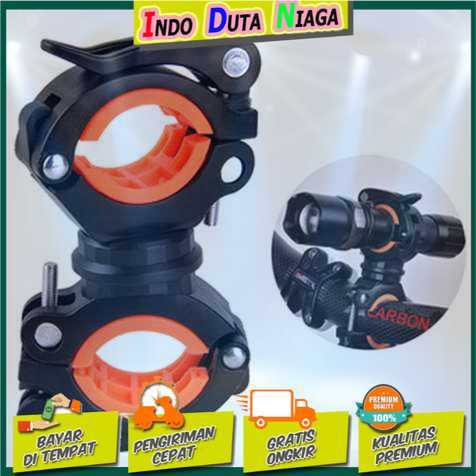 IDN TOOLS - Cycle Zone Clamp Penjepit Senter Stang Sepeda 360 Derajat - ZH1035904