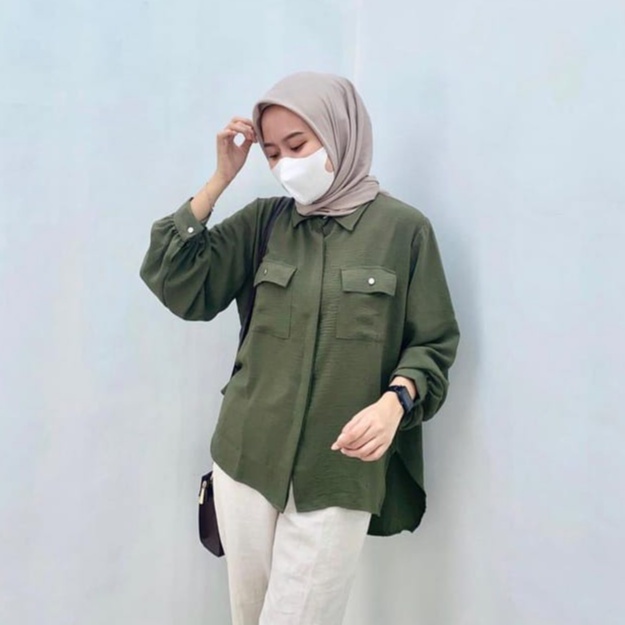 IL - KARINA BLOUSE OVERSIZE SHIRT TOP
