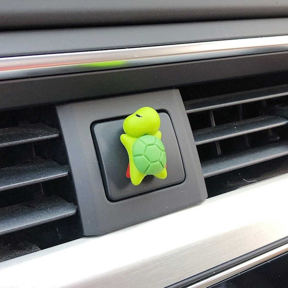 Ornamen Liontin Bentuk Kartun Hewan Tidur Bahan Resin Untuk Dekorasi Interior Mobil Motor