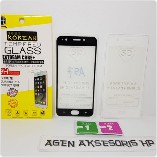 KOREAN Tempered Glass FULL LEM Oppo A57 5.2 inchi FULL SCREEN Guard Anti Gores Kaca