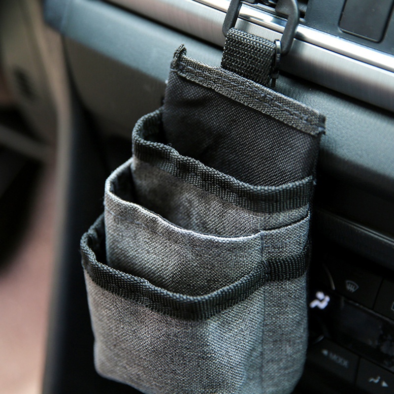 Gro Car Air Vent Storage Bag Organizer Kacamata Hitam Jaga Kebersihan Mobil Dan Terorganisir