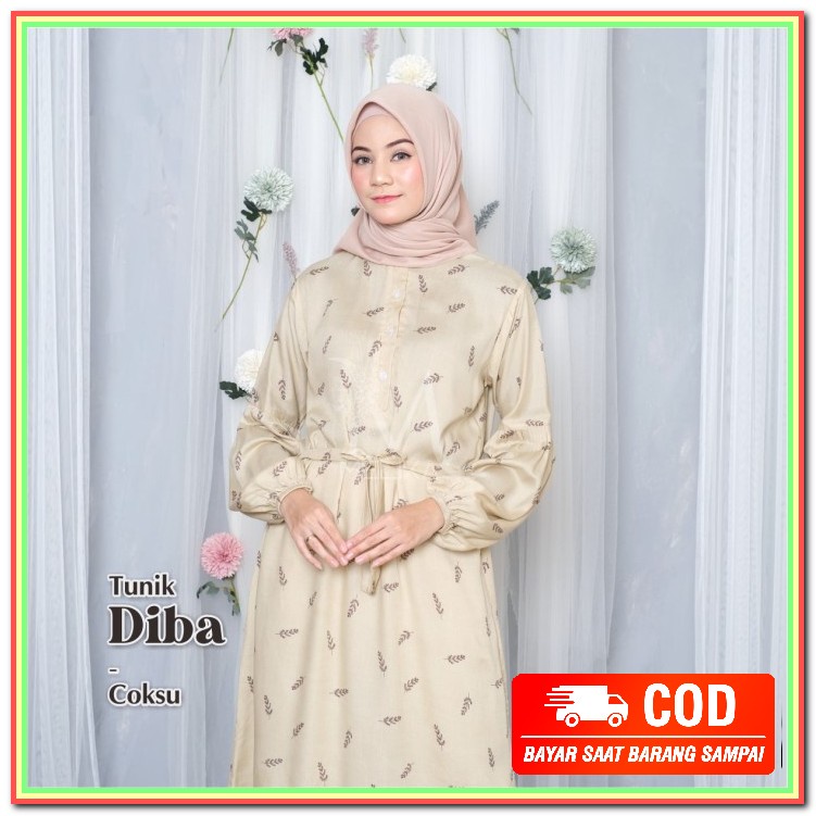 Atasan Tunik Wanita Remaja Terbaru 2021 Model Kekinian Mewah Baha QY296 Daster / Tunik Rayon Dewasa