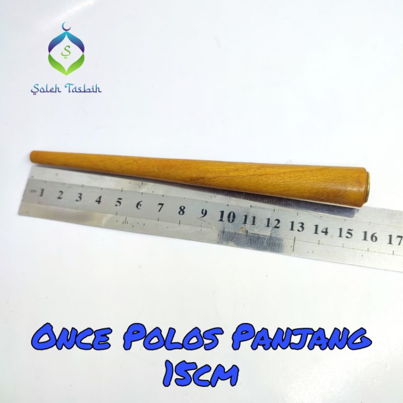 Once 11Kayu Motif Polos, Panjang 15cm_Lubang Multifungsi