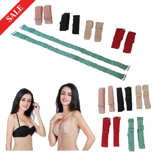 Tali bra Motif Sepasang Tali bra Motif Pack Nude  Tali bh Motif elastis