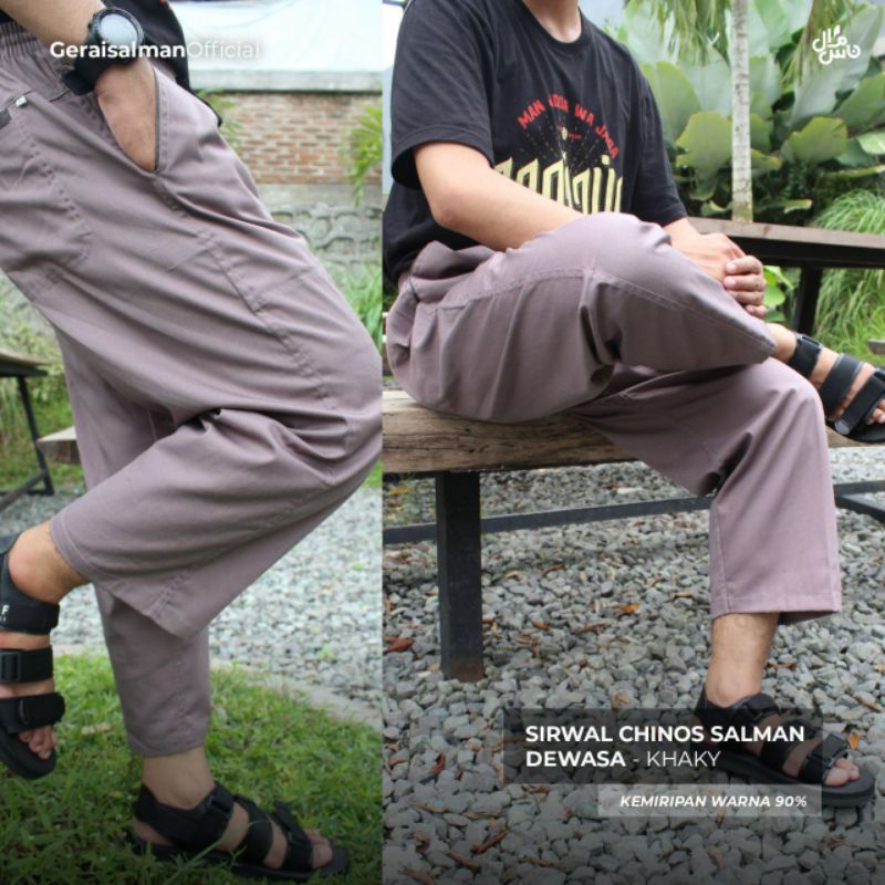 Celana Sirwal Panjang Pria Dewasa Chinos Series