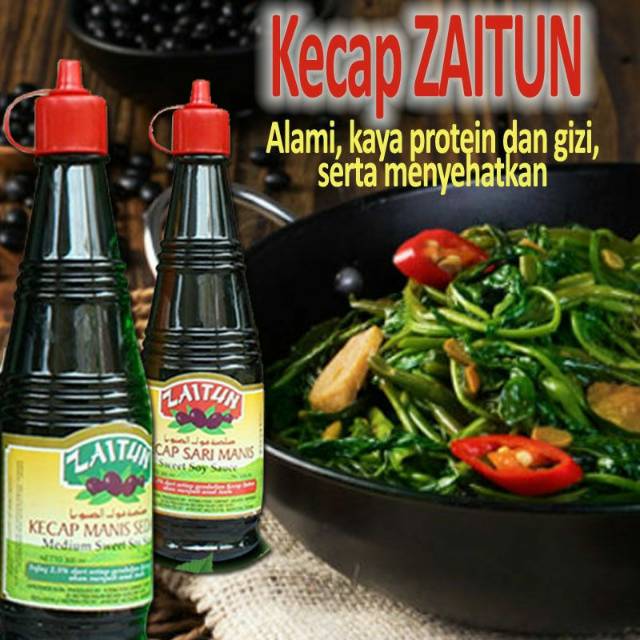 

Kecap zaitun, alami Halal Thayib
