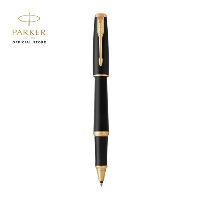 

Parker Urban Matte Black Gold Trim Rollerball Tb