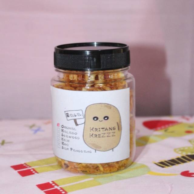 

Kritang krezzz (kering kentang) (keripik kentang)