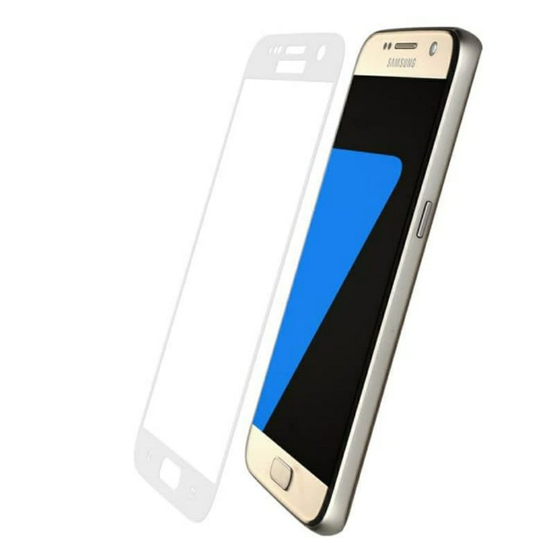 PROMO BASEUS Silk Screen Full Cover Tempered glass Samsung galaxy S7 Flat Screen Guard