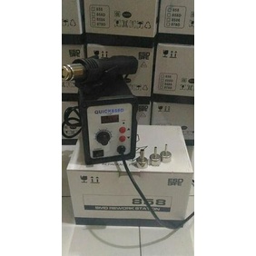 Blower Uap Solder Uap Hot Air Solder Gas 858Digital