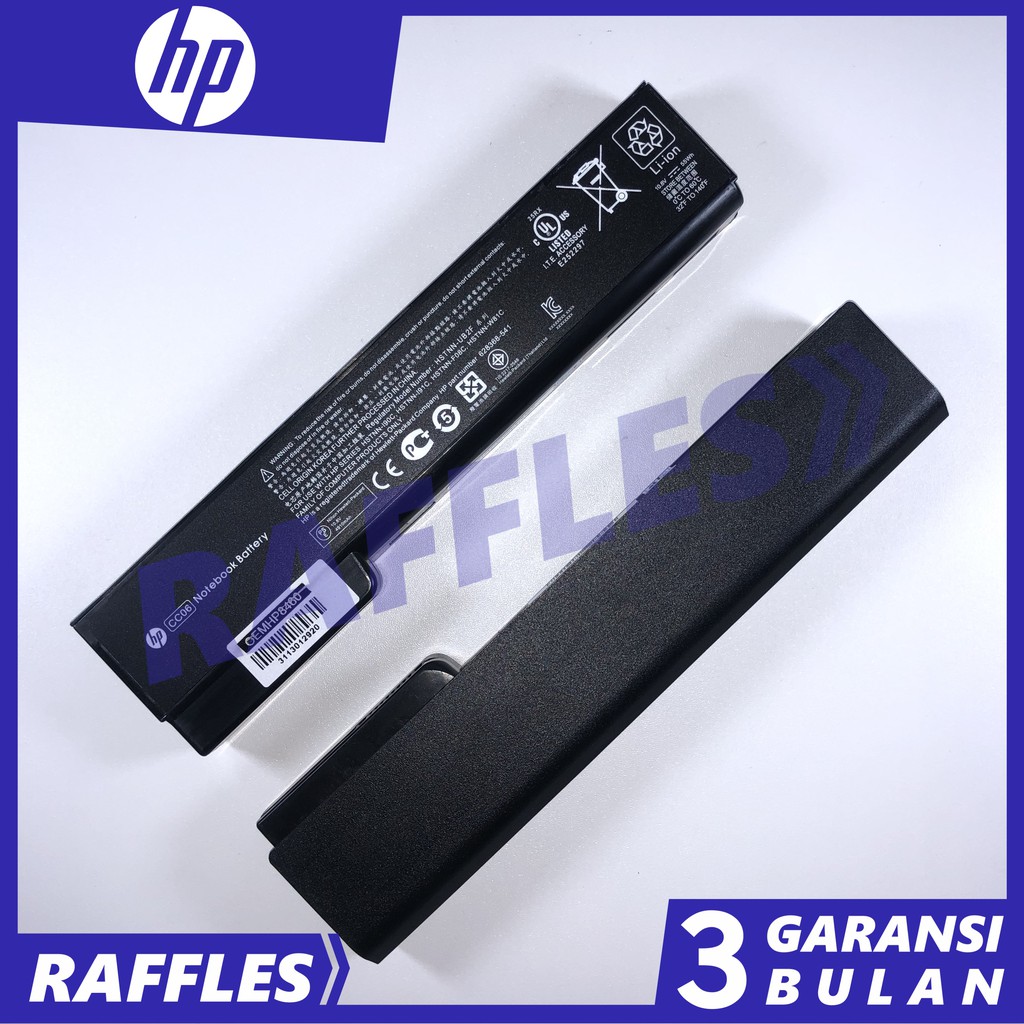 Baterai HP Probook 6360B 6360T 6560B 6565B 6570B