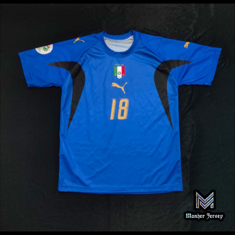 Jersey Italia 2006 Full Printing Custom