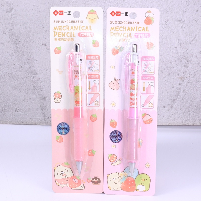 KENSHO Pensil Cetek Pencil Mekanik 0.5 mm Lucu Import Sumikkogurashi Mechanical