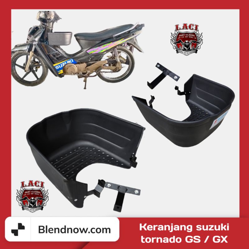 kranjang keranjang bagasi tengah plastik suzuki tornado GS GX 110 shogun 110FD lama shogun kebo