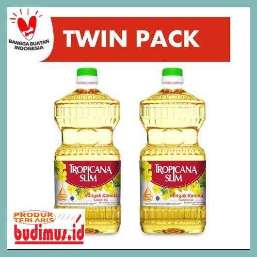

33Wr4Y5- Twin Pack: Tropicana Slim Minyak Kanola 946Ml 66R78T87-