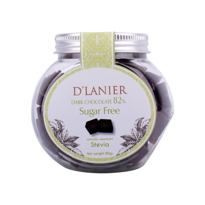 

xz2011 D'Lanier Dark Chocolate 82% With Sweetened From Stevia (80Gr) Vxv2X01V