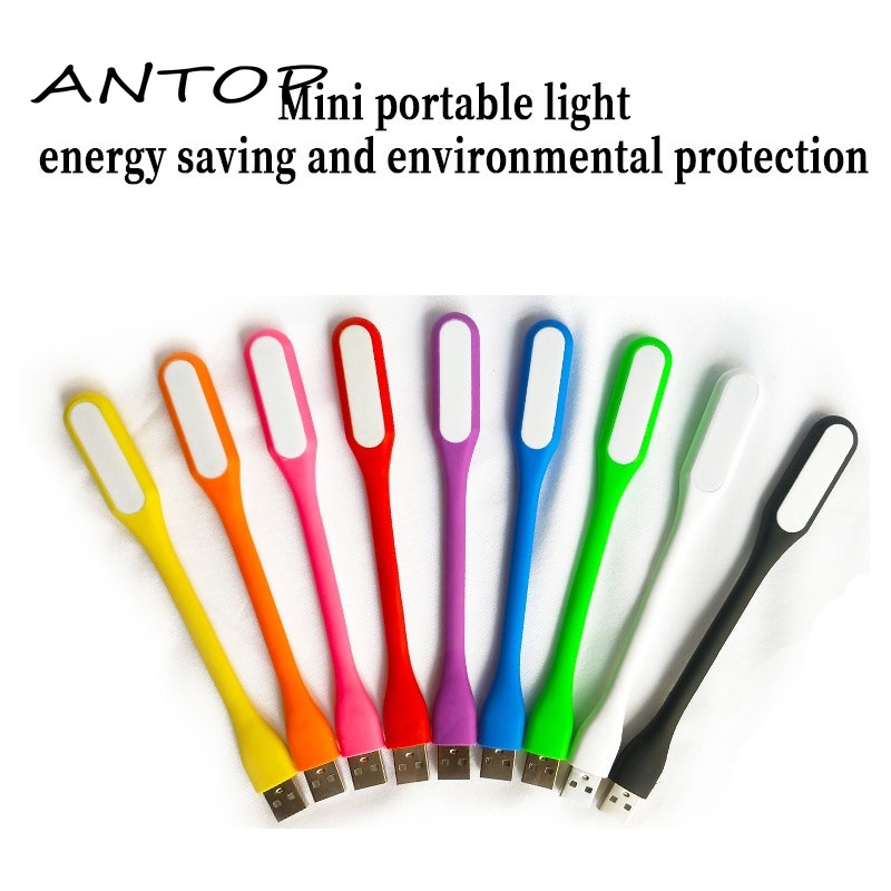 Lampu LED USB Flexible / Lampu Sikat USB ANTOP