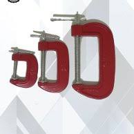 Clamp C Set 3 Pcs - 1 Inch - 2 Inch - 3 Inch