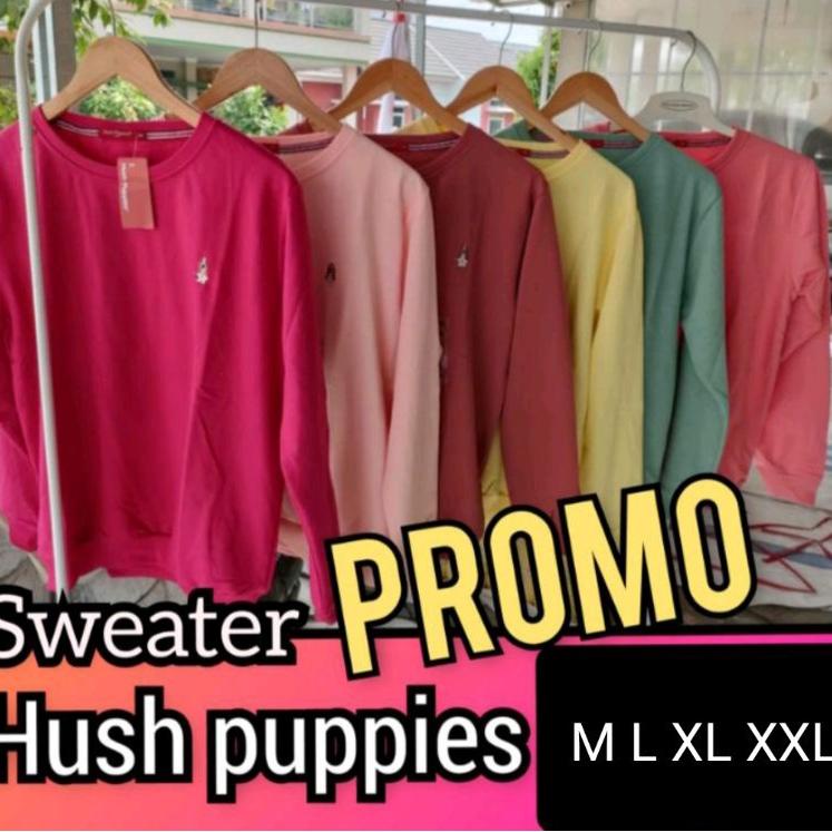 Keluaran Terbaru.. switer hush puppies promo murah