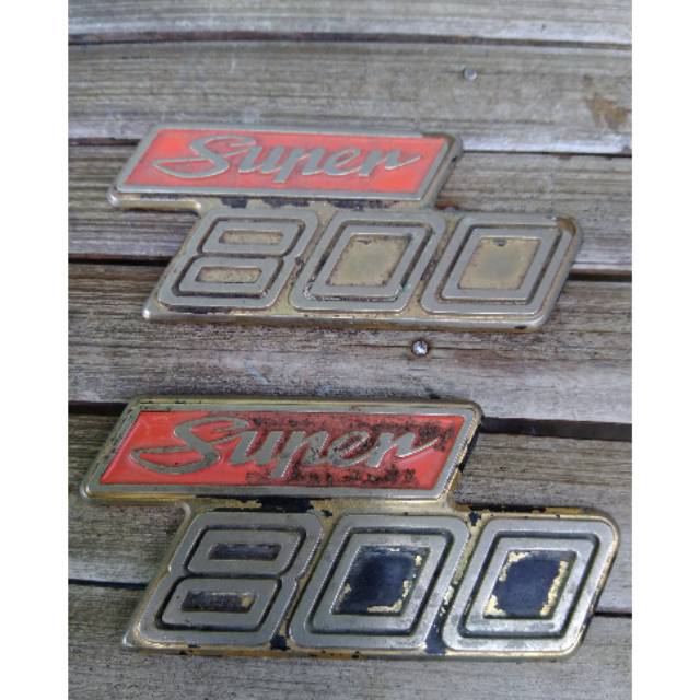 Emblem tutup aki honda c800 supercub 800