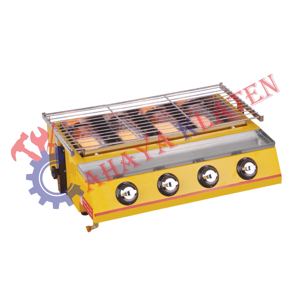 PEMANGGANG BBQ CUMI BEBAKARAN ALAT BAKARAN SOSIS BAKAR ROASTER MAESTRO MT-K222 4 TUNGKU