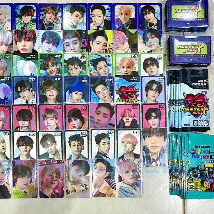ij❃Harga Termurah✸➳ MD NCT Dream Glitch Mode Trading A B Matching Card SEALED READY INA Renjun Selfi