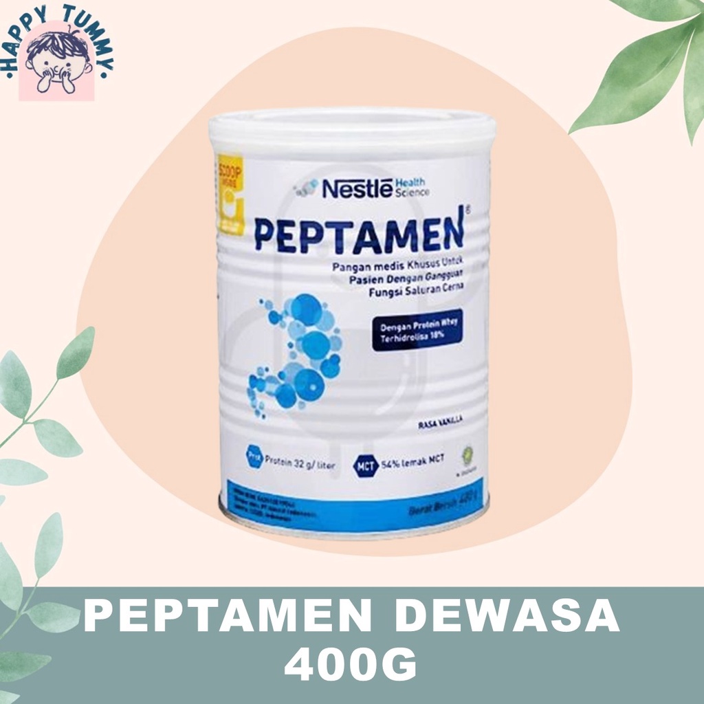 

Peptamen 400 gr. susu dewasa. KALENG