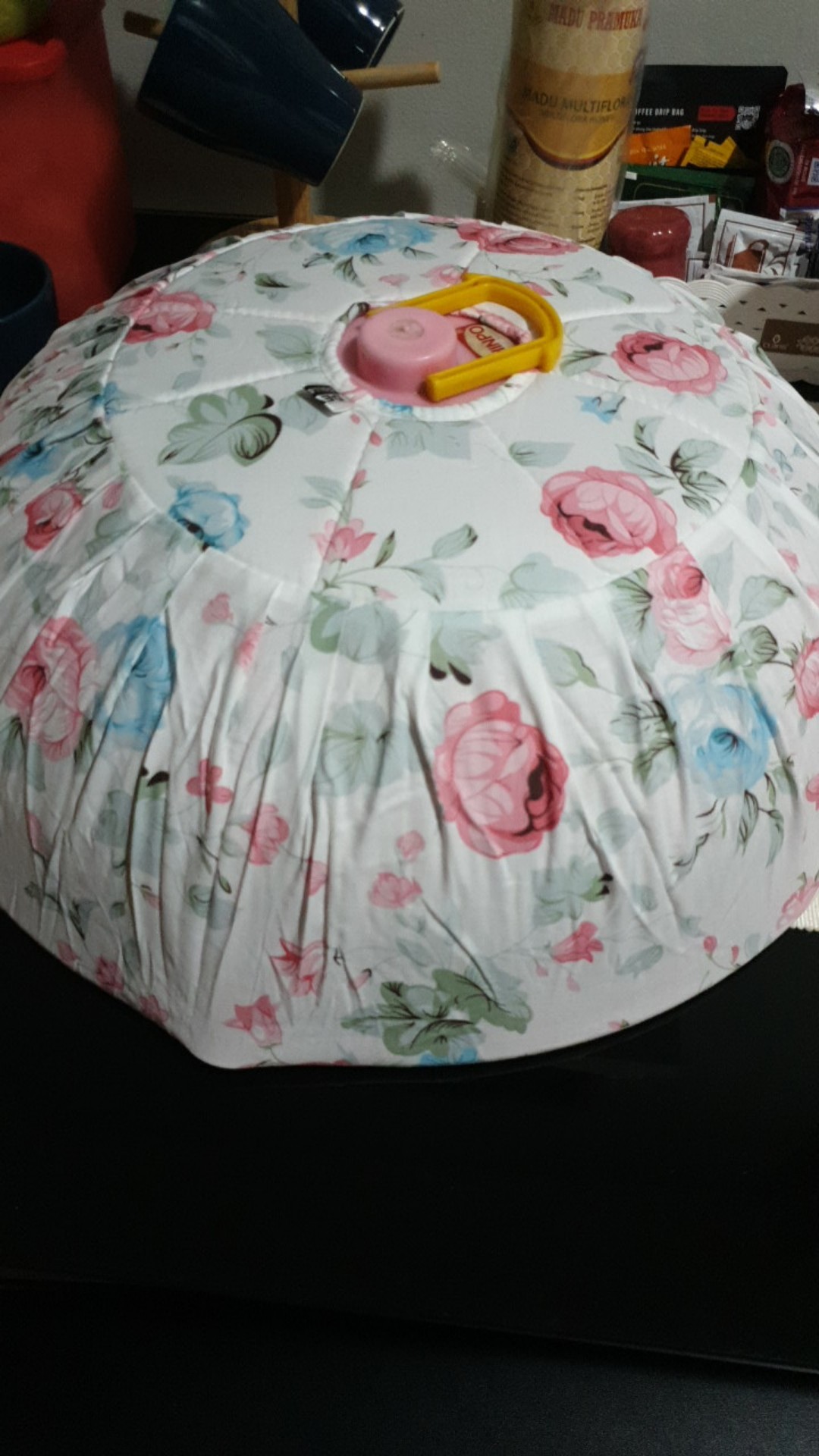 Cover Saji / Tudung Saji Bulat Ukuran Kecil Diameter 44-46cm By Devia Collection