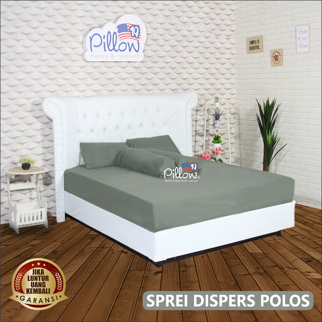 ⭐⭐⭐⭐⭐  MURAH - SEPREI HOMEMADE DISPERSE TEBAL POLOS 109 PILLOW - UK 120 X 200/ 160 X 200/ 180 X 200 - TINGGI 20 ASLI QRCODE