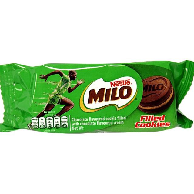 

MILO COOKIES - CHOCO MILK Biskuit Milo ISI 4 Import SINGAPORE - Milo Cookies Original and choco MILK