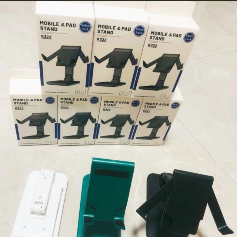 Phone Holder Tab Ipad Handphone Universal Mobile Standing Dudukan ponsel