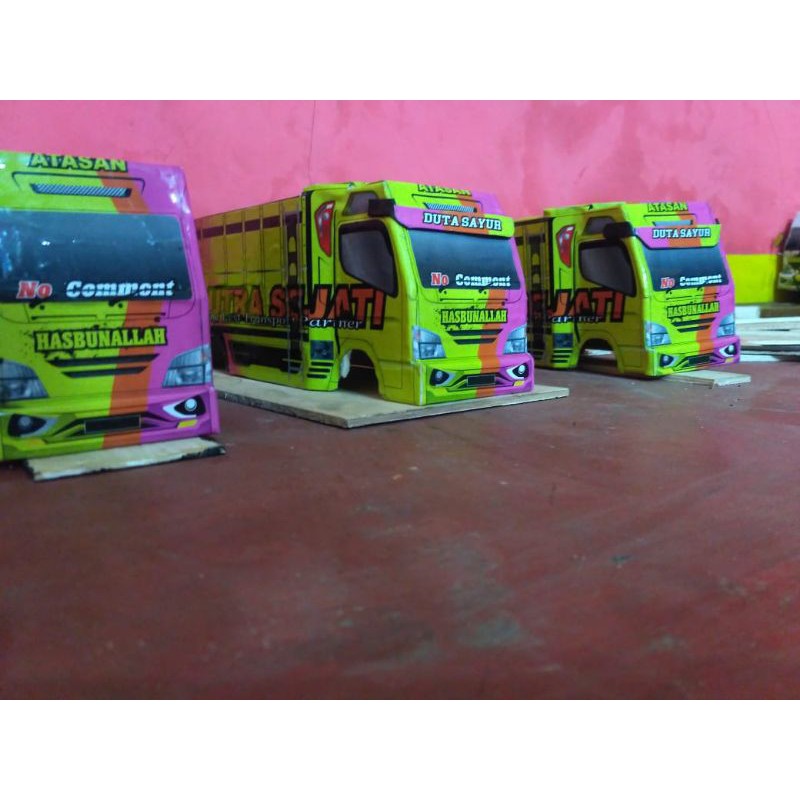 Miniatur Truk Oleng Full Variasi.. RC (remot control)