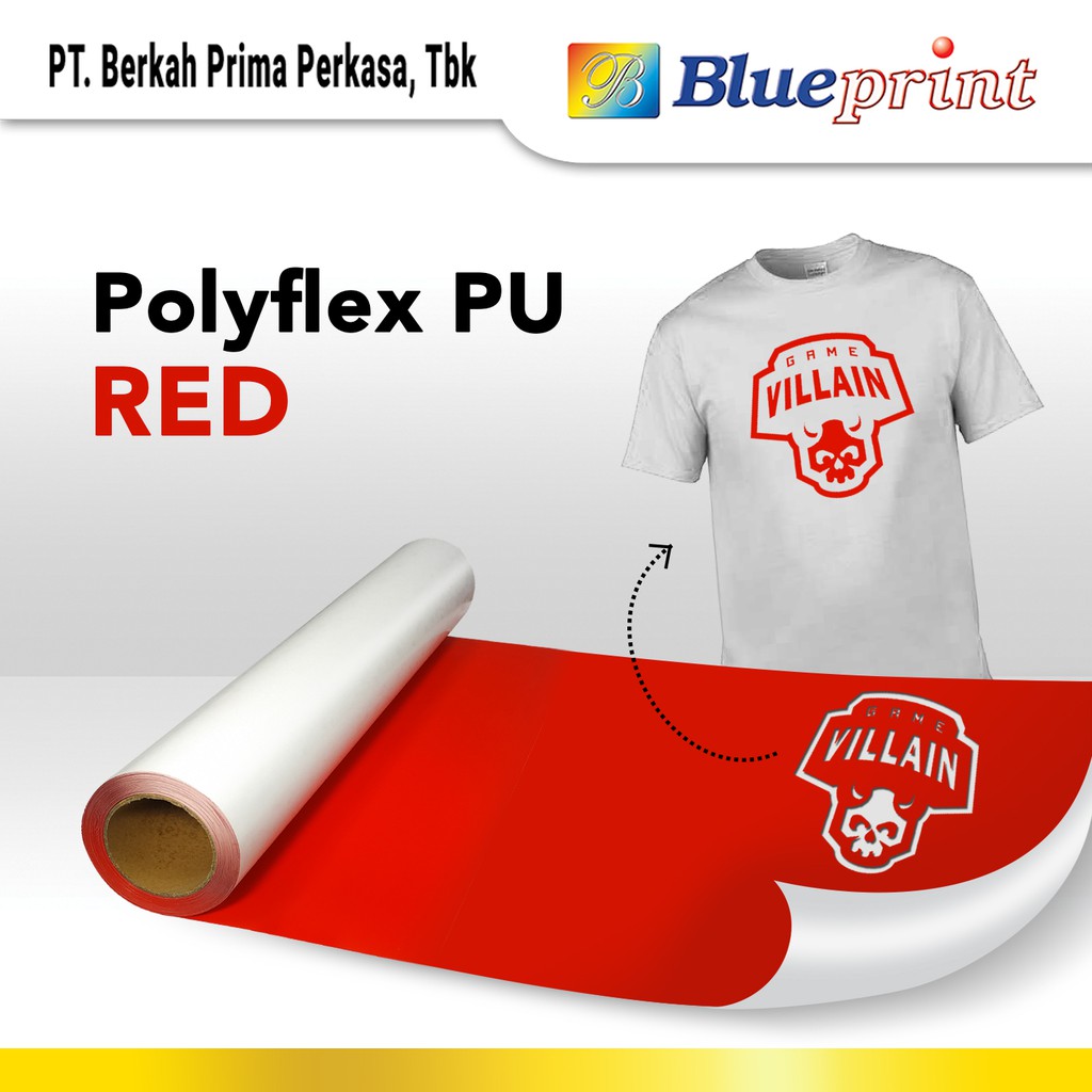 

Polyflex PU Red Blueprint BP-FLX1RED