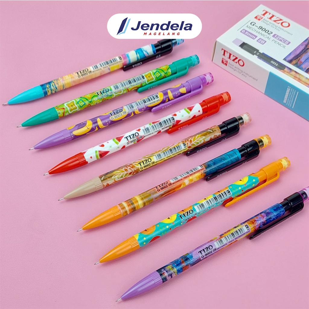 

Pensil Mekanik 0.5 Tizo G 9001, 9002, 9003, dan 9004