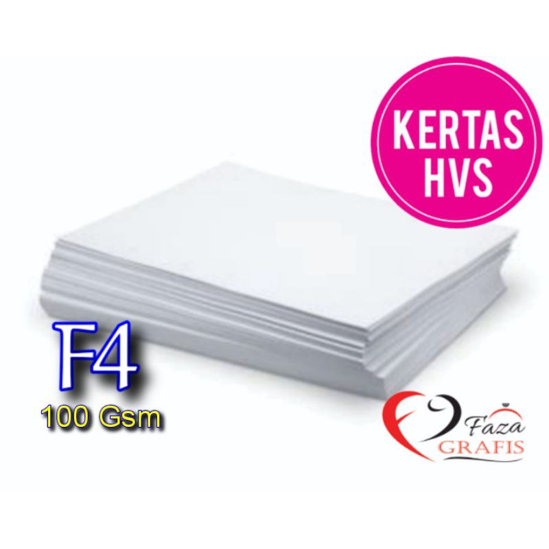 

kertas HVS F4 100gsm isi 50 lembar