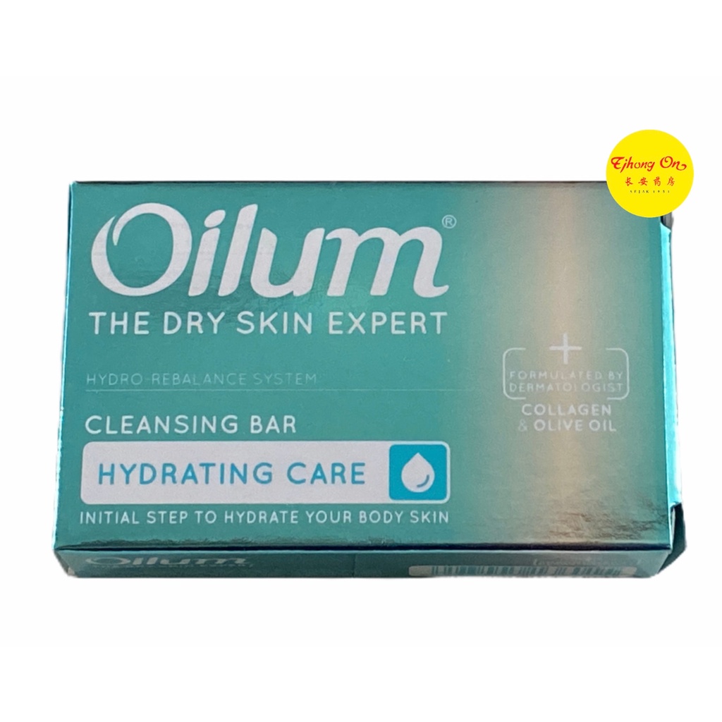 Oilum Hydrating Care Cleansing Bar Sabun Oilum Collagen