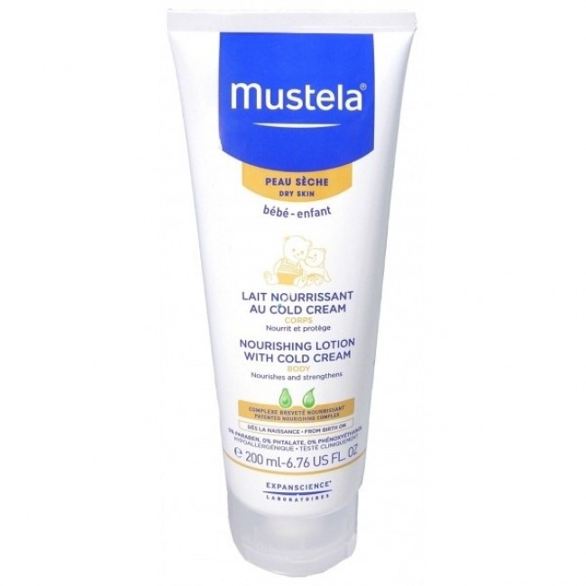 Mustela Nourishing Lotion with cold cream 200 ml