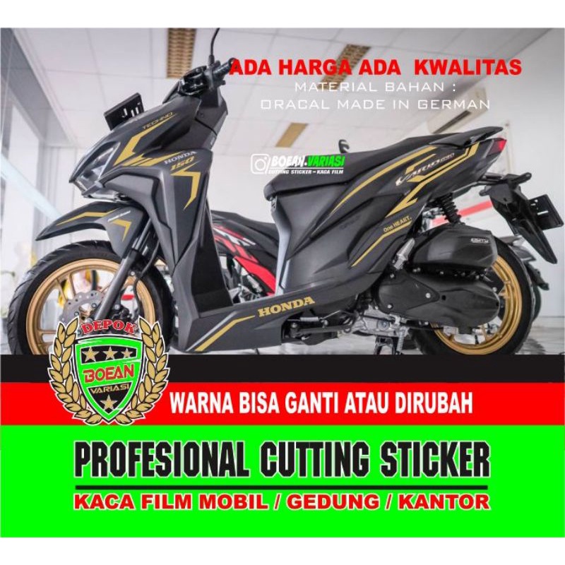 cutting sticker honda vario 150 vario 150 new