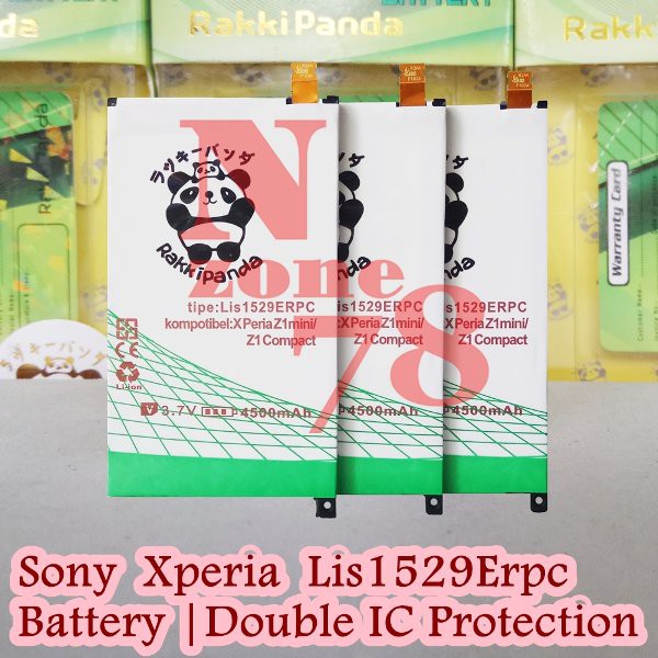 Baterai Sony Xperia Z1C SO-02F Docomo Z1 Mini D5503 LIS1529ERPC Double IC Protection