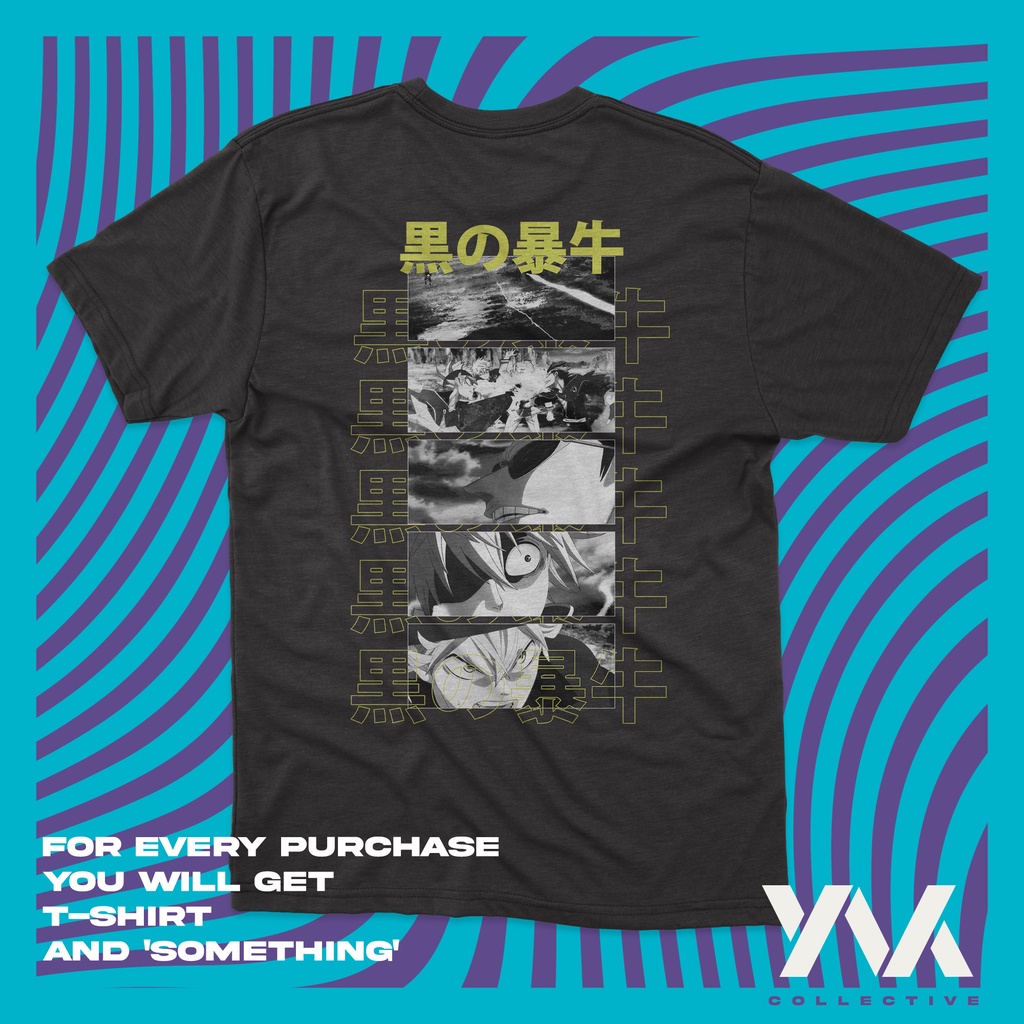 BLACK CLOVER ASTA LUCK MAGNA SCENE | Merchandise Baju Anime Manga T-Shirt