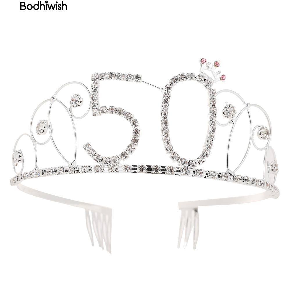 90th birthday crown