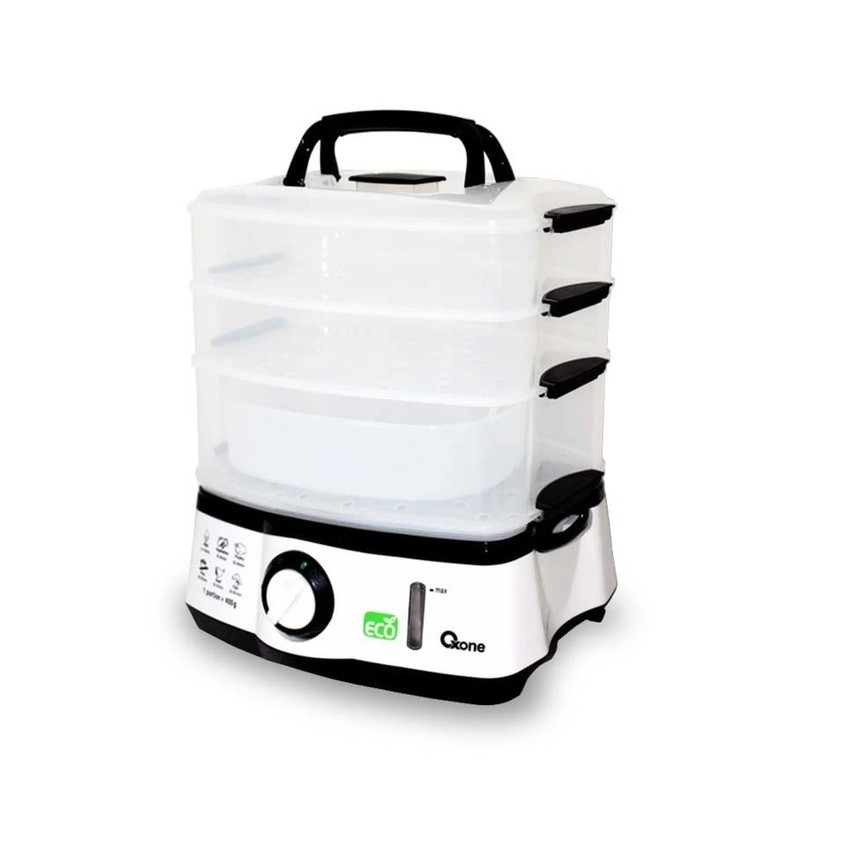  OXONE  Pengukus Makanan Eco Food Steamer OX 261 Putih 