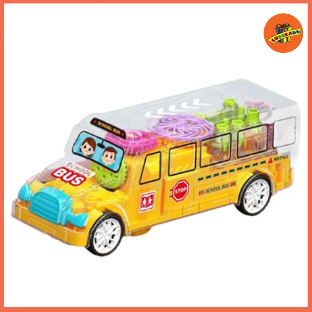 SCHOOL BUST DIECAST - Diecast Bus Sekolah