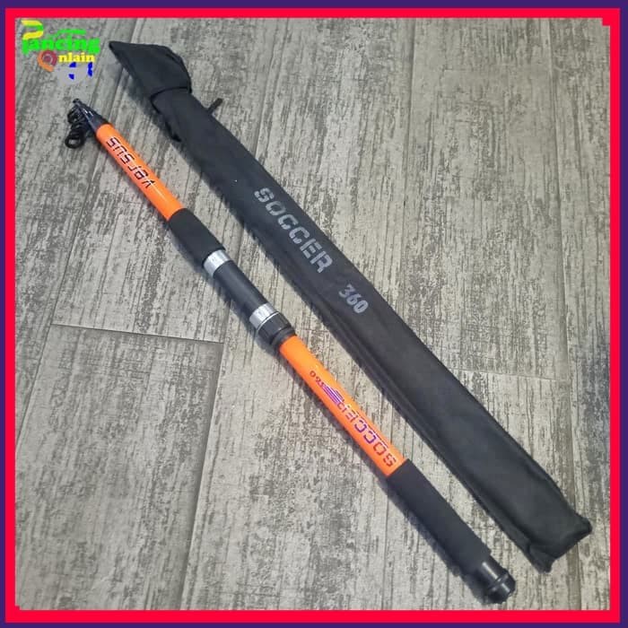 New Sale Joran Versus 360 Cm Stik Pancing Soccer Alat Pancing Joran Rod 3.6M