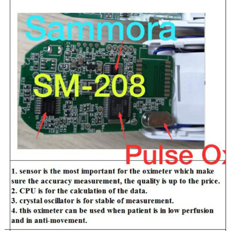 Pluse oximeter /Alat Ukur Kadar oxigen dan denyut jantung