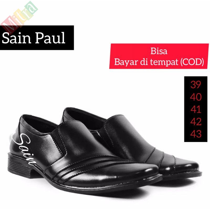 sepatu pantofel pria,Pantofel Hitam Pria Collection