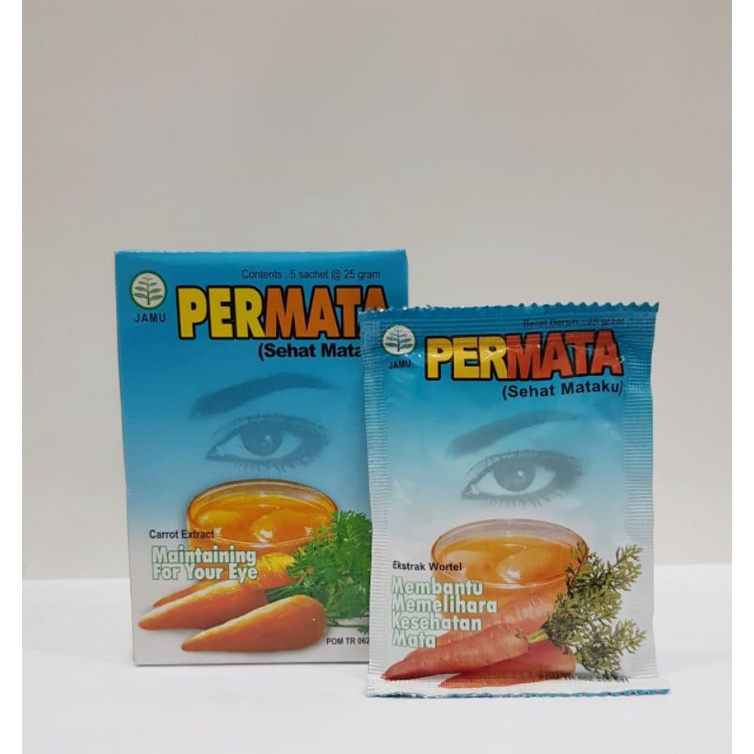 Jamu Permata Sehat Mataku Ekstrak Wortel- Vitamin Mata